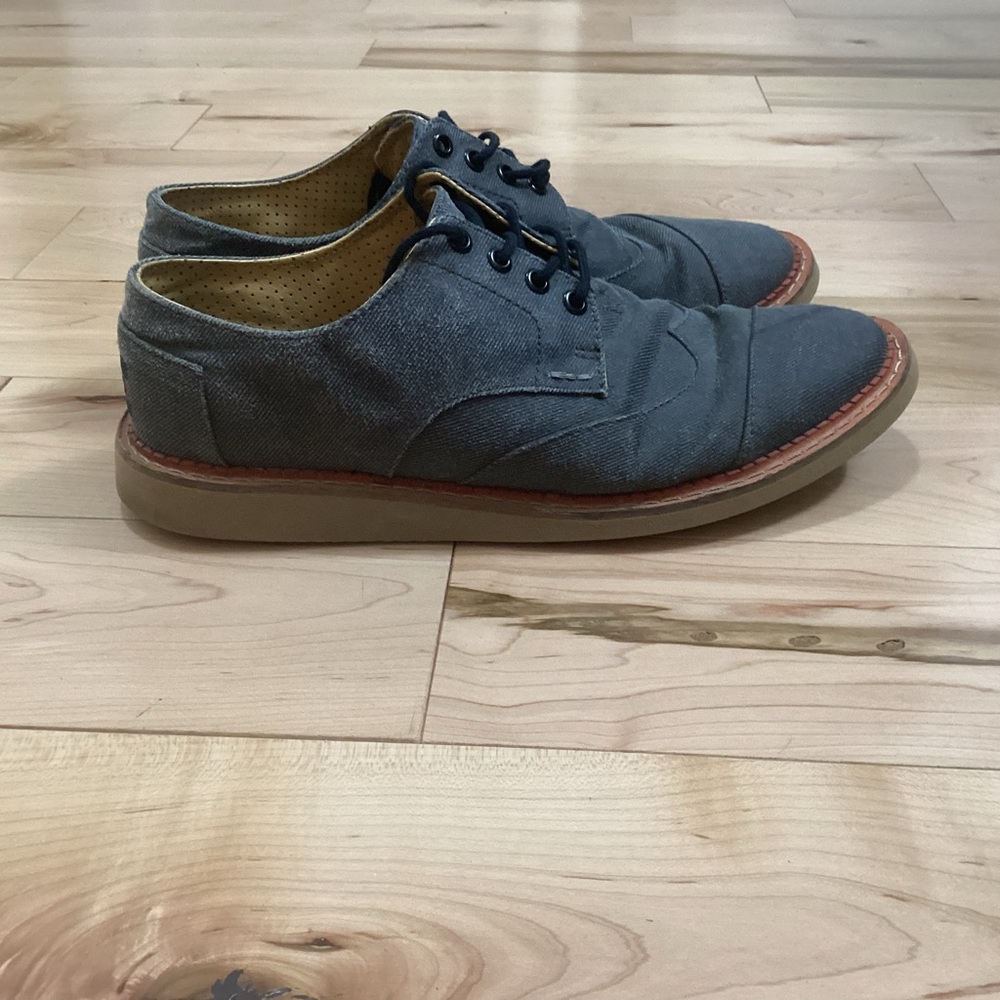 Toms Men's Charcoal Oxford Shoes